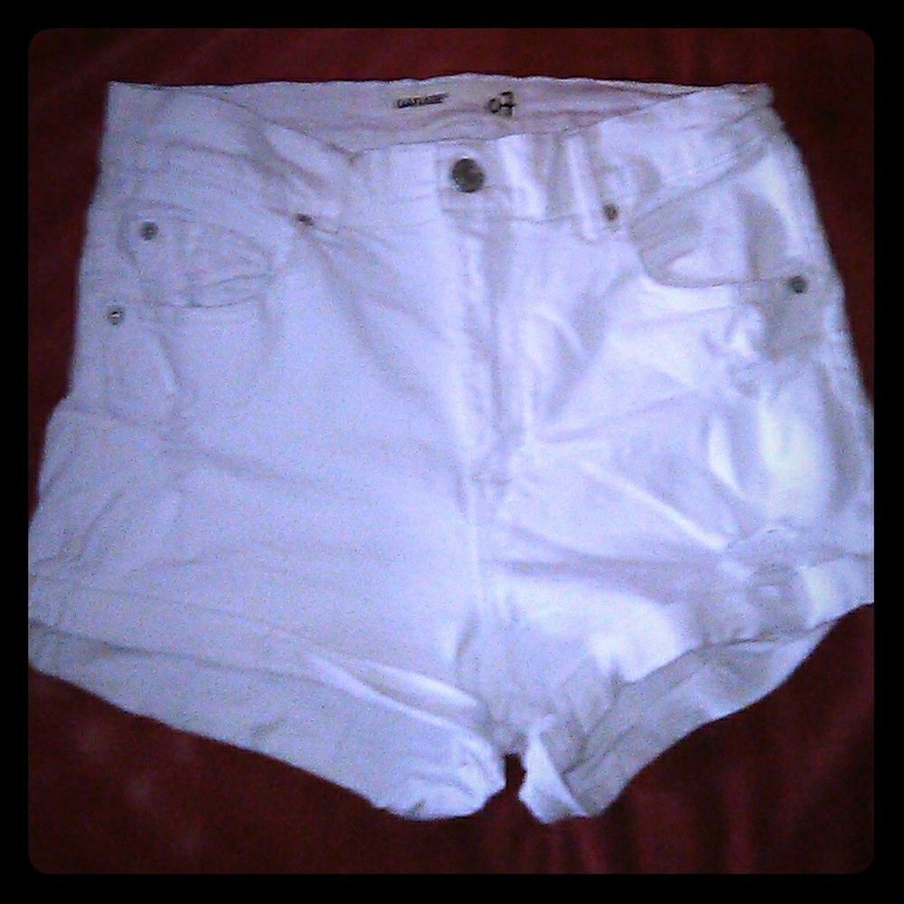 White shorts